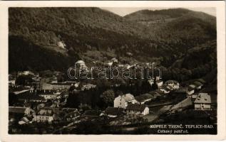 1937 Trencsénteplic, Trencianske Teplice; látkép / Celkovy pohlad / general view
