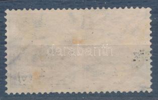 1900 Turul 1f középen fogazatlan pár, enyvezés nélkül (kis rozsda?)