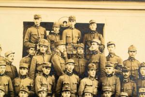 cca 1910 Nagyszeben (Hermannstadt, Sibiu), tüzérségi tartalékos tiszti iskola (Artillerie-Reserveoff...