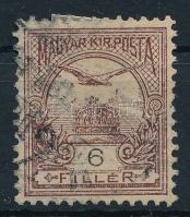 1900 Turul 6f b. számvízjelállással (16.000) / number in the watermark, position: b