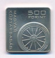 2005. 500Ft Cu-Ni "100 éves az első magyar postaautó" T:BU kis patina Adamo EM197
