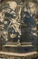 Corfu, Corfou, Kerkyra; Kronprinz Rudolf Denkmal / monument, memorial for Crown Prince Rudolf of Austria in the park of Achilleion (the palace of Empress Elisabeth of Austria, Sisi) (pinholes)