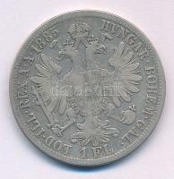 Ausztria 1885. 1Fl Ag "Ferenc József" T:VF Austria 1885. 1 Florin Ag "Franz Joseph" C:VF Krause KM#2222
