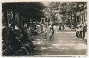 Homoród-fürdő, Baile Homorod; fürdő sétány / spa promenade. photo (fl)