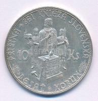 Szlovákia 1944. 10K Ag "Templom kereszttel - Pribina gróf" T:AU kis patina
Slovakia 1944....