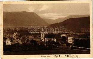 1910 Rozsnyó, Roznava; látkép. Falvi Jenő kiadása / general view (kis szakadások / small tears)