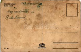 1945 Balatonlelle, Szabó penzió (EB)