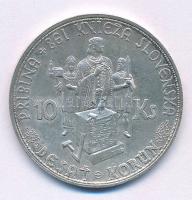 Szlovákia 1944. 10K Ag "Templom kereszttel - Pribina gróf" T:AU kis patina
Slovakia 1944....
