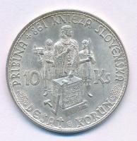 Szlovákia 1944. 10K Ag "Templom kereszttel - Pribina gróf" T:AU
Slovakia 1944. 10 Korun A...