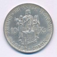 Szlovákia 1944. 10K Ag "Templom kereszt nélkül - Pribina gróf" T:AU,XF kis ph.
Slovakia 1...