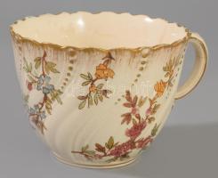 Sarreguemines 2 darab csésze, erős mázrepedéssel, jelzés nélkül,. m: 5-6 cm