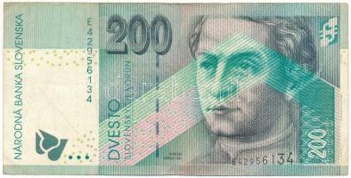 Szlovákia 2002. 200K "E42956134" T:F Slovakia 2002. 200 Korun "E42956134" C:F Krause 41.a