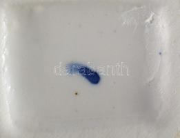 Kínai pagoda mintás váza, jelzett, hibátlan, m: 19,5 cm