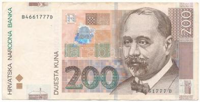 Horvátország 2012. 200K "B4661777D" T:F Croatia 2012. 200 Kuna "B4661777D" C:F Krause P#42