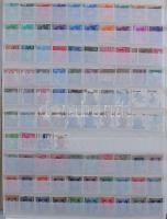 Nagy tengerentúli 10-es rendező, minimum 2.500 klf tízes, közte jobbakkal, 4 mappában berakólapokon