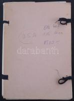 USA 816 klf 10-es berakólapokon, mappában