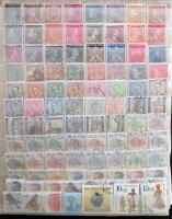 Nagy európai 10-es rendező berakólapokon, 3 mappában. Szép, tartalmas anyag, több mint 2.000 klf 10-...