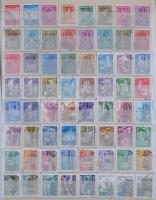 Több mint 1.000 klf magyar 10-es berakólapokon, 2 mappában