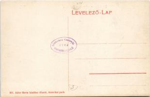 Budapest XIV. Új Ős-Budavára, Amerikai Park, Park Kávéház. Adler Berta tőzsde kiadása