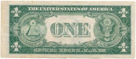 Amerikai Egyesült Államok 1935B 1$ "Silver Certificate", kék pecsét, Szign.: "William...