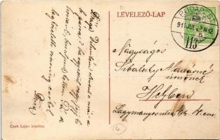 1911 Budapest XI. Pesti hengermalom részvénytársaság, városi bérházak. Budafoki út (fl)