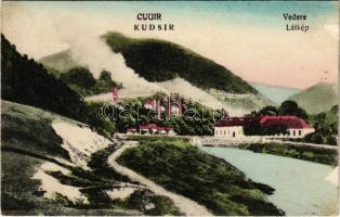 Kudzsir, Kudsir, Cugir; látkép / Vedere / general view (ragasztónyom / glue marks)