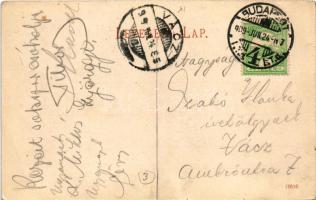 1909 Budapest XI. Gellérthegyi Kioszk. Auer J. kiadása