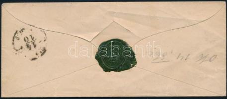 1862 Levél 5kr bérmentesítéssel "GRAN" - "(PESTH)"