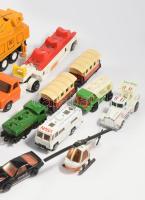 Doboznyi fém játék és matchbox tétel, jó darabokkal