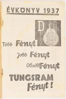 1937-1938 Szabadsajtó évkönyve (2 db), kiadói papírkötés, kissé viseltes állapotban