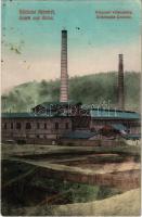 1910 Anina, Stájerlakanina, Stájerlak, Staier, Steierdorf; Központi villanytelep. Hollschütz kiadása / Elektrische Centrale / electric power plant, central power station (fl)