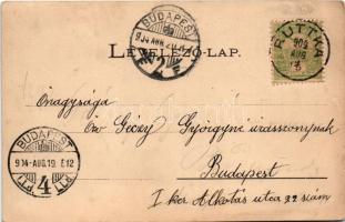 1904 Ruttka, Vrútky; A Vág völgye Ruttka mellett / Povazie / Váh valley (kis szakadás / small tear)