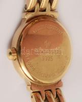 Raymond Weil 18K aranyozott óra, kvarc, működik, jelzett, napkijelzéssel, d: 20mm