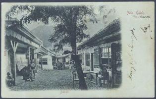 1898 Ada Kaleh bazaar