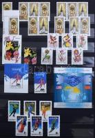 1976-1989 30 lapos Lindner berakó az időszak bélyegeivel, blokkjaival, blokkból kitépett bélyegeivel...