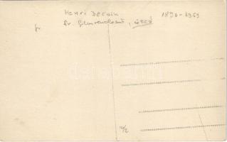 Henri Decoin (1890-1969) francia filmrendező, forgatókönyvíró, úszó / French film director, screenwr...