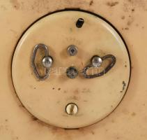 Francia bakelit asztali óra, 23x16 cm