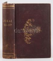Jókai Móra: Névtelen vár. Harmadik kiadás. Bp., 1885, Franklin. 717p. Győry Tibor (1869-1918) orvos ...