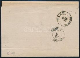 1853 9kr levélen "OEDENBURG" - Gran