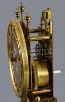 Hermlé forgóingás óra üveg búrával, m: 29,5 cm