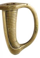 cca 19. sz. vége, Francia kard markolat, jelzett, h: 16 cm