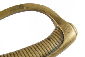 cca 19. sz. vége, Francia kard markolat, jelzett, h: 16 cm