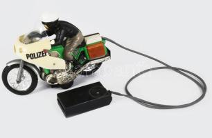 cca 1980 Rendőrkerékpár, 26x18 cm