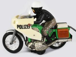 cca 1980 Rendőrkerékpár, 26x18 cm