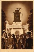 1941 Budapest Nemzetközi Vásár, Franck Pavillon, kávé reklám. Klösz kiadása / Hungarian coffee adver...