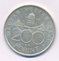 1994. 200Ft Ag "Deák" T:XF kis patina Adamo F13.1
