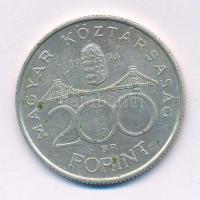 1994. 200Ft Ag "Deák" T:XF kis patina Adamo F13.1