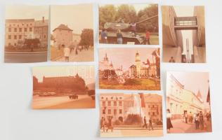 ca 1970 Kb 100 db fénykép nemzetközi utazásokról Olaszország, Jugoszlávia