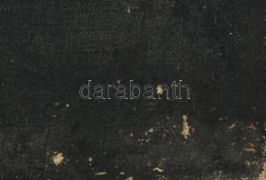 Olvashatatlan jelzéssel (jobbra fent), XIX. sz. vége: Előkelő úr portréja (1892?). Olaj, vászon. Apr...