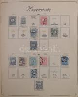 1850-1944 Gyűjtemény régi, gyenge minőségű Turul albumban, a 10-es évektől jobb kiadásokkal. Érdemes...